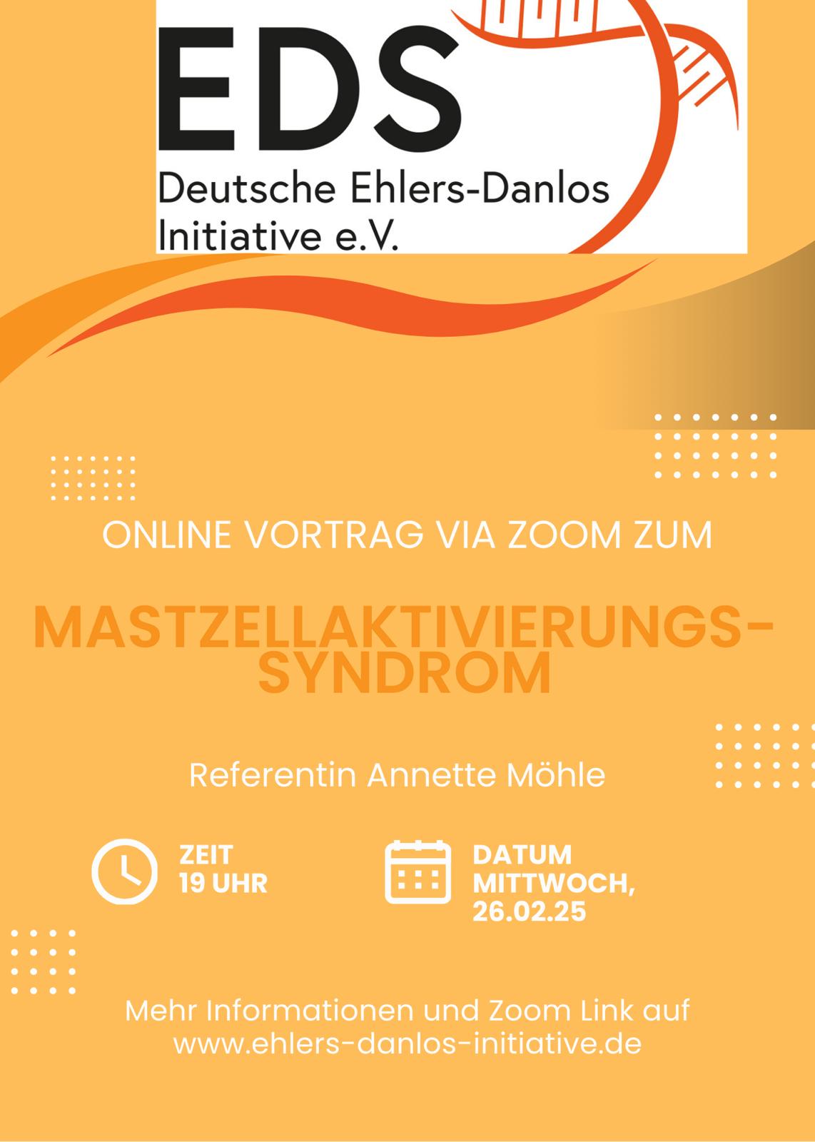 Online-Vortrag zum Mastzellaktivierungssyndrom (MCAS)